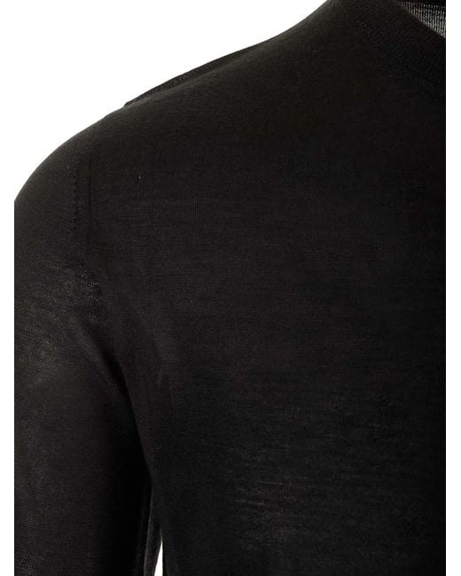 Al Duca D'aosta Blue Crew-Neck Sweater for men