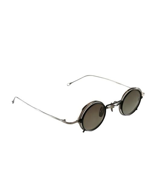 Rigards Metallic X Ziggy Chen Round-Frame Glasses