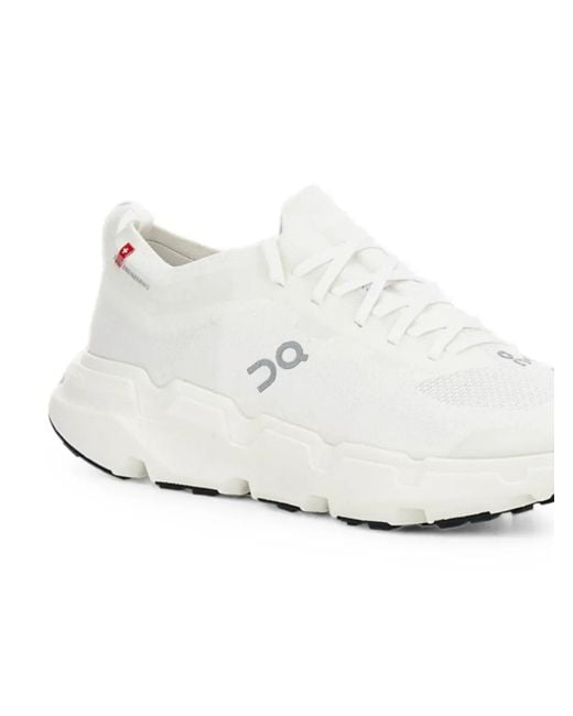 On Shoes White Cloudtec Cnect Missigrip Sneakers for men