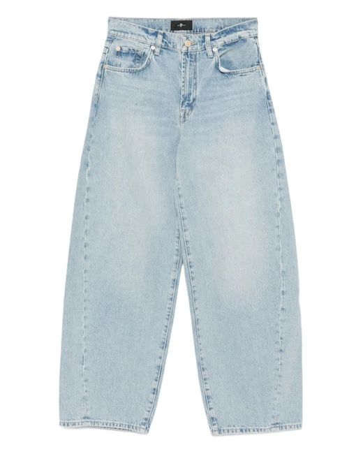 7 For All Mankind Bonnie Curvilinear ジーンズ Blue