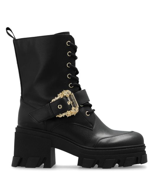 Versace Jeans Couture Black Boots