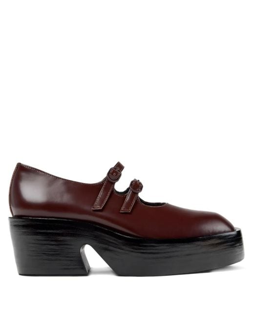 Camper Brown Billie Pumps