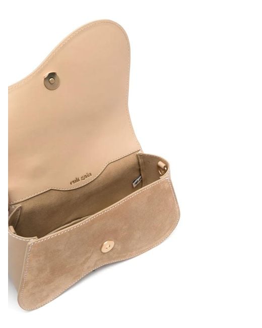 Cult Gaia Natural Kazia Shoulder Bag