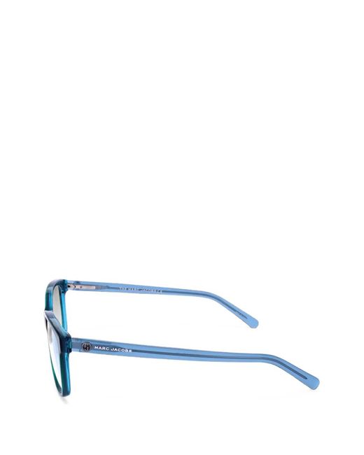 Marc Jacobs White Rectangle-Frame Glasses