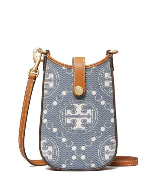 Tory burch blue hot sale crossbody bag