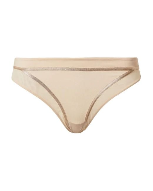 Twinset Natural Slip Mit Sheer-Effekt
