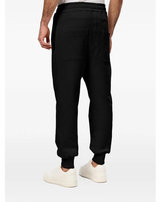 Hamza Black Crudo V2 Track Pants for men