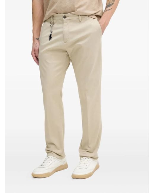 Paul & Shark Natural Shark-Keyring Trousers for men