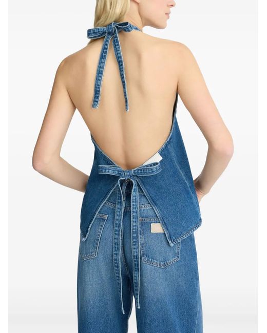 Liu Jo Blue Denim Top
