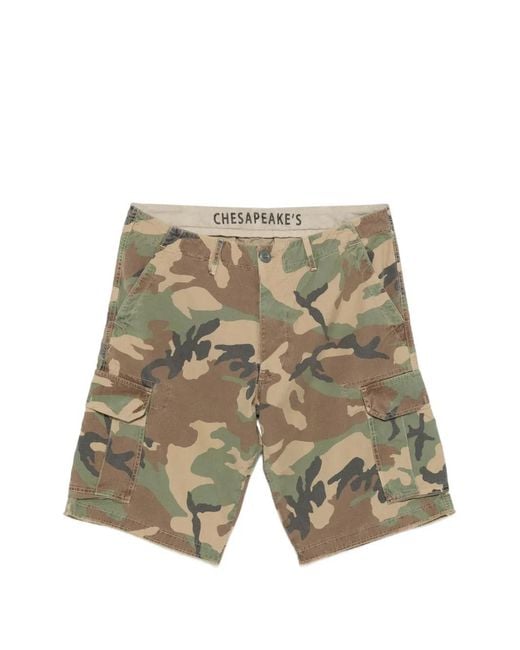chesapeake's Cargo Shorts in het White voor heren