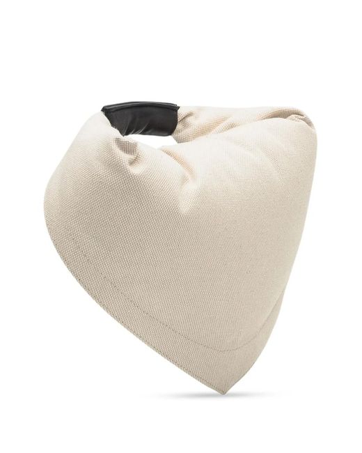 FEDERICO CINA Natural Tote Bag Mit Umgeschlagenem Henkel