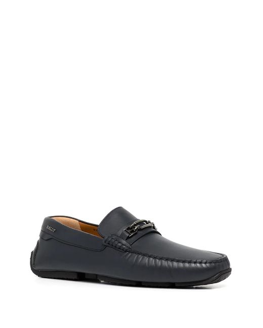 Bally Blue Philip Boat Shoes for men