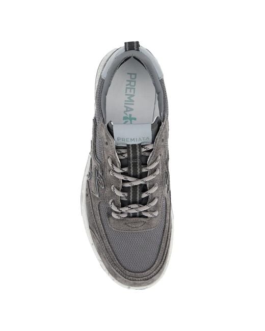 Premiata White Nous 8668 Sneakers for men