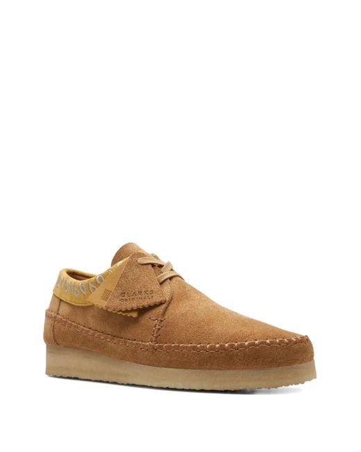 Clarks Brown Weaver Boots for men