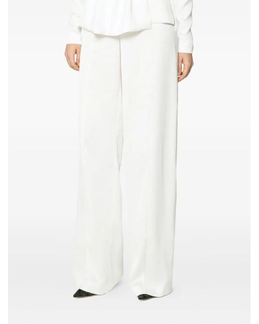 Genny White Tailored Trousers