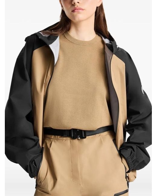 Fusalp Natural Syarane Zip-Up Hooded Two-Tone Jacket