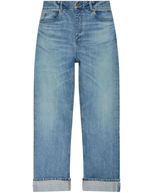 Loewe Blue Straight-Leg Jeans for men