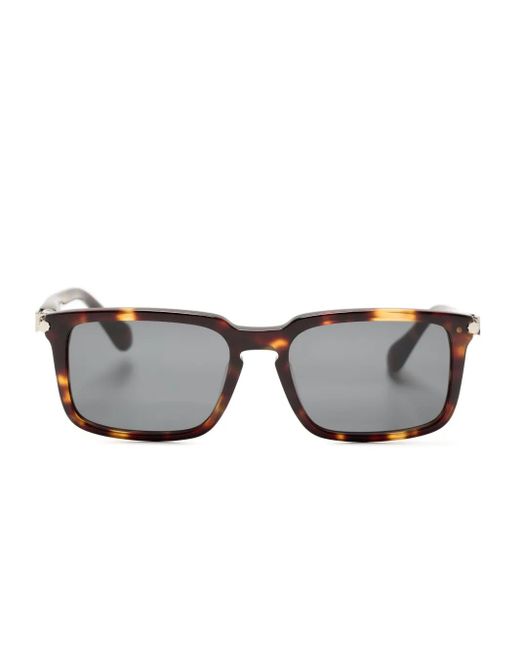 Ferragamo Eyewear Gray Square-Frame Sunglasses for men