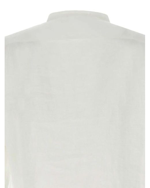Mc2 Saint Barth White Naxos Shirt for men