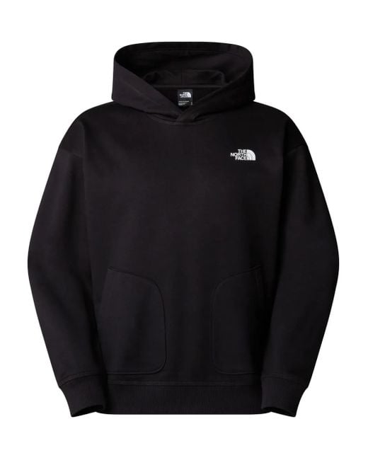 The North Face Black Carabiner-Print Hoodie for men