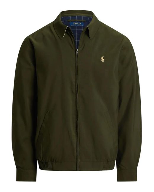 Polo Ralph Lauren Green Twill Shirt Jacket for men