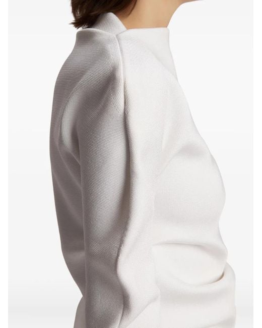 Khaite Lovisa Long-sleeve Top White