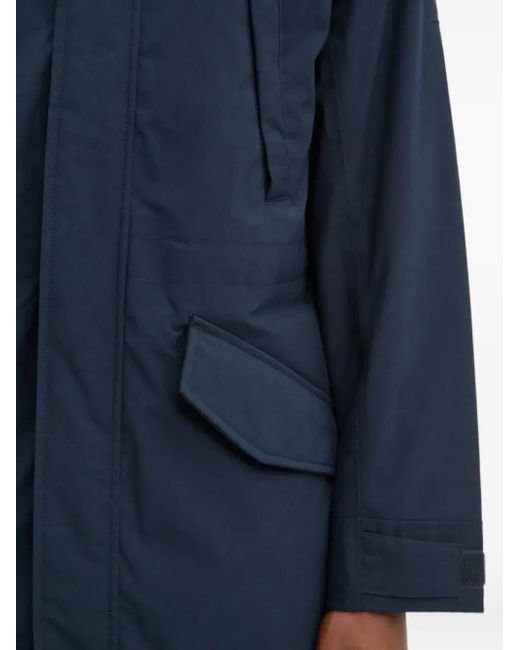 Timberland Blue Parka À Capuche for men