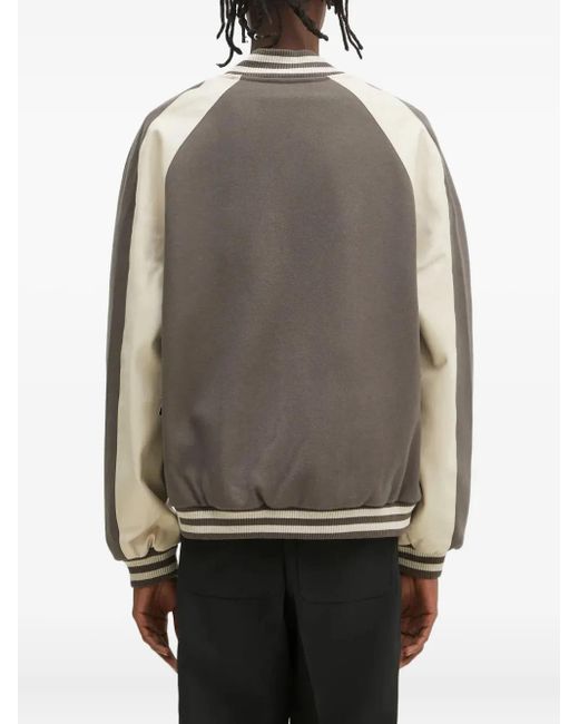 Represent Gray Varsity Jacket for men