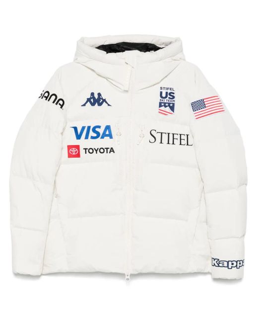 Kappa White X Us Ski Team 6Cento 668C Ski Jacket