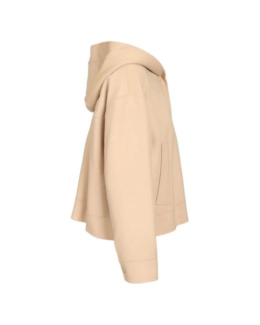 Weekend by Maxmara Natural Hooded-Neck Jacket