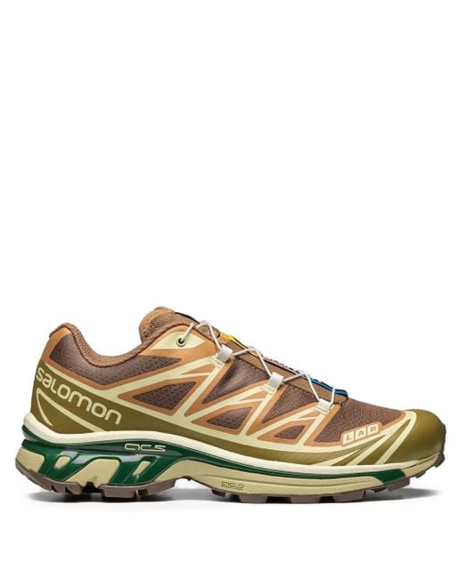 Salomon Green Xt-6 "Lizard Eden" Sneakers for men