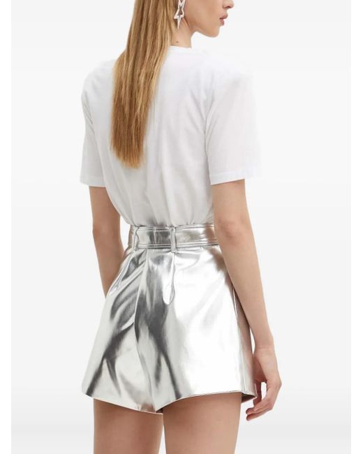 Never Fully Dressed White Pleated Shorts