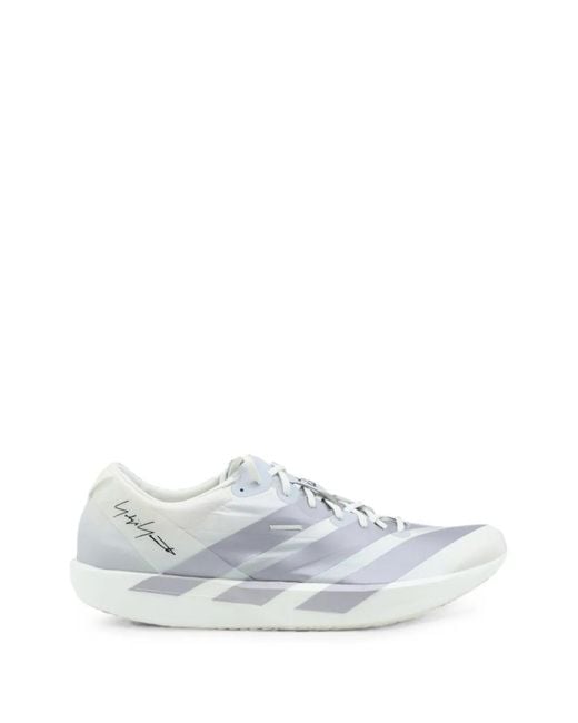 Y-3 White Adios 9 Sneakers for men