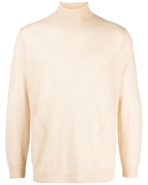Undercover Natural Logo-Patch Cashmere Jumper for men