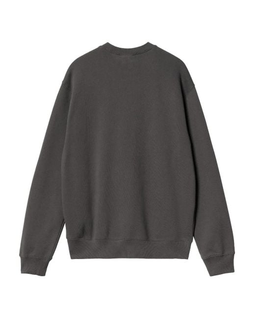 Carhartt Gray Duck-Print Sweatshirt for men
