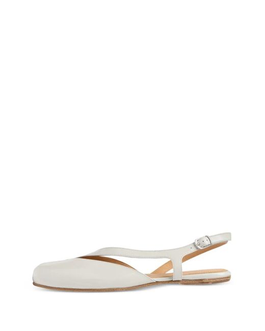 Maison Margiela Natural Pelle Bovina Sandals