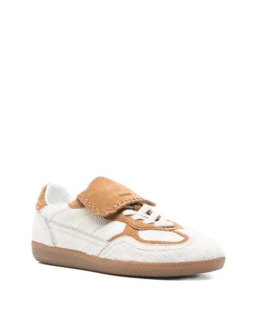 Alohas White Suede Sneakers