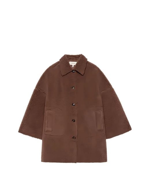 The Great Brown Plush Car Coat