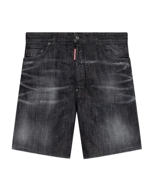 DSquared² Gray Short Chino Droit for men