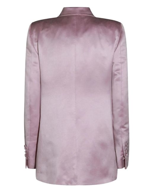 Tom Ford Pink Single-Button Blazer
