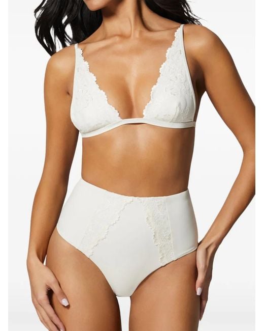 Kiki de Montparnasse White Juliette Bikini Top