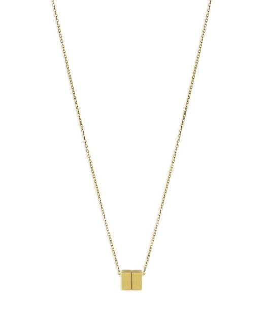 Shihara Metallic 18Kt Cube 01 Necklace