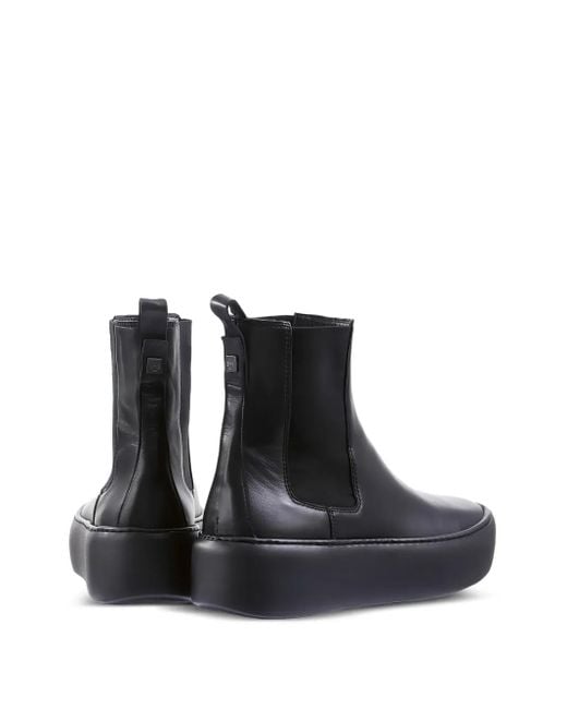 Högl Black Connor Platform Chelsea Boots