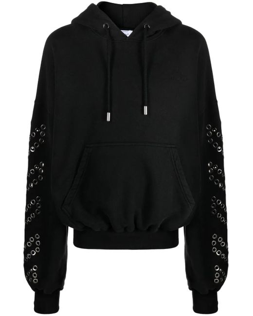 メンズ Off-White c/o Virgil Abloh Diag Stripe パーカー Black