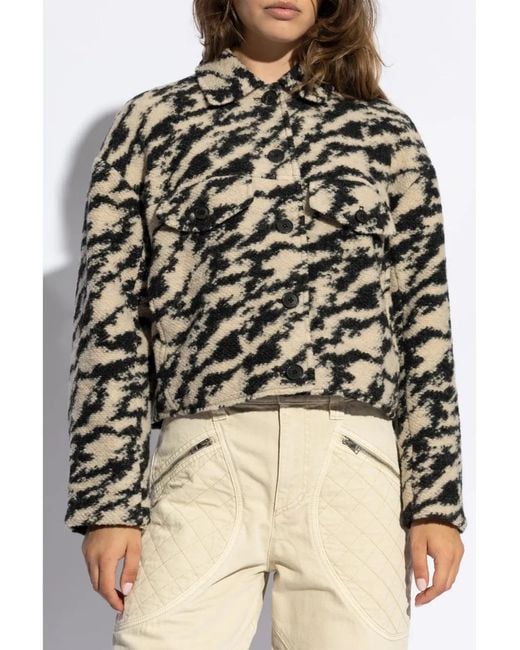 Isabel Marant Black Jacket 'Ferida'