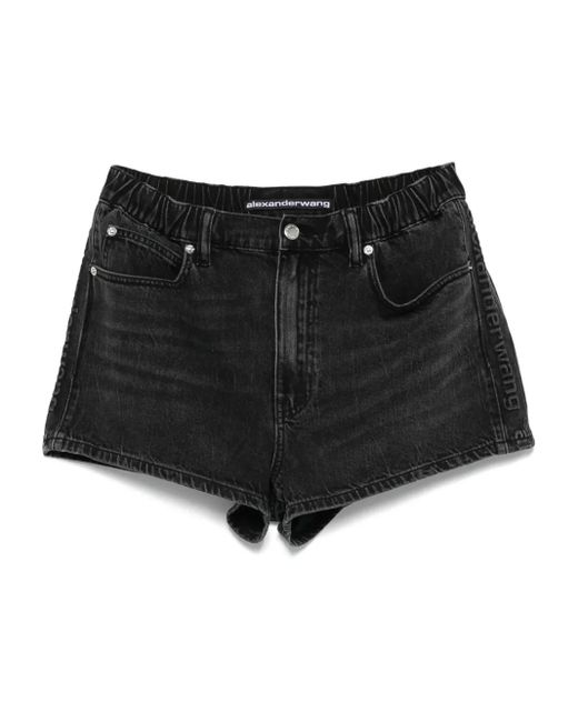 Pantalones vaqueros cortos Alexander Wang de color Black