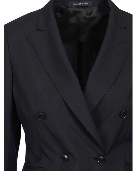 Latorre Blue Double-Breasted Blazer