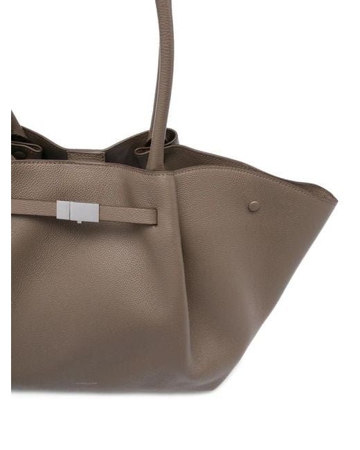 DeMellier London Gray The New York-Tone Hardware Shoulder Bag