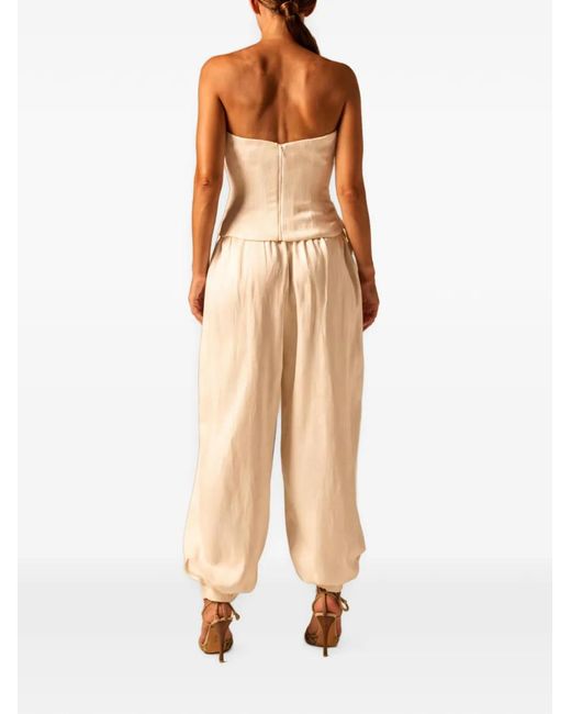 JBQ Natural Side-Pocket Trousers