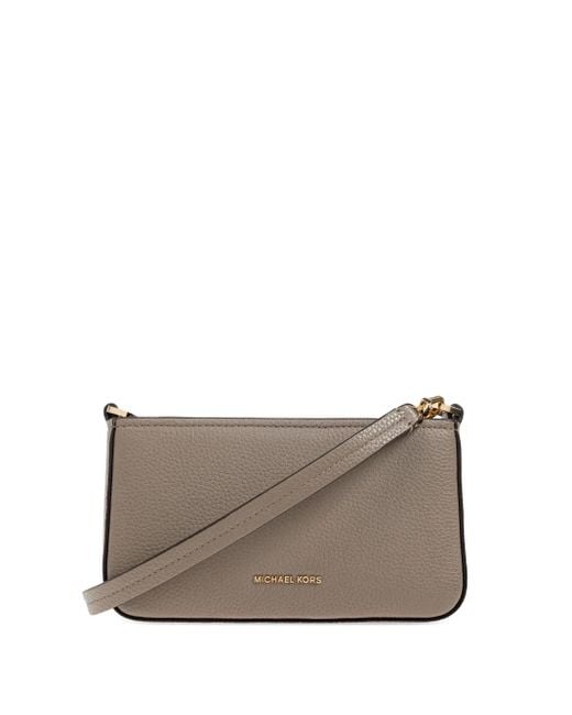 MICHAEL Michael Kors Gray Pebbled-Leather Tote Bag